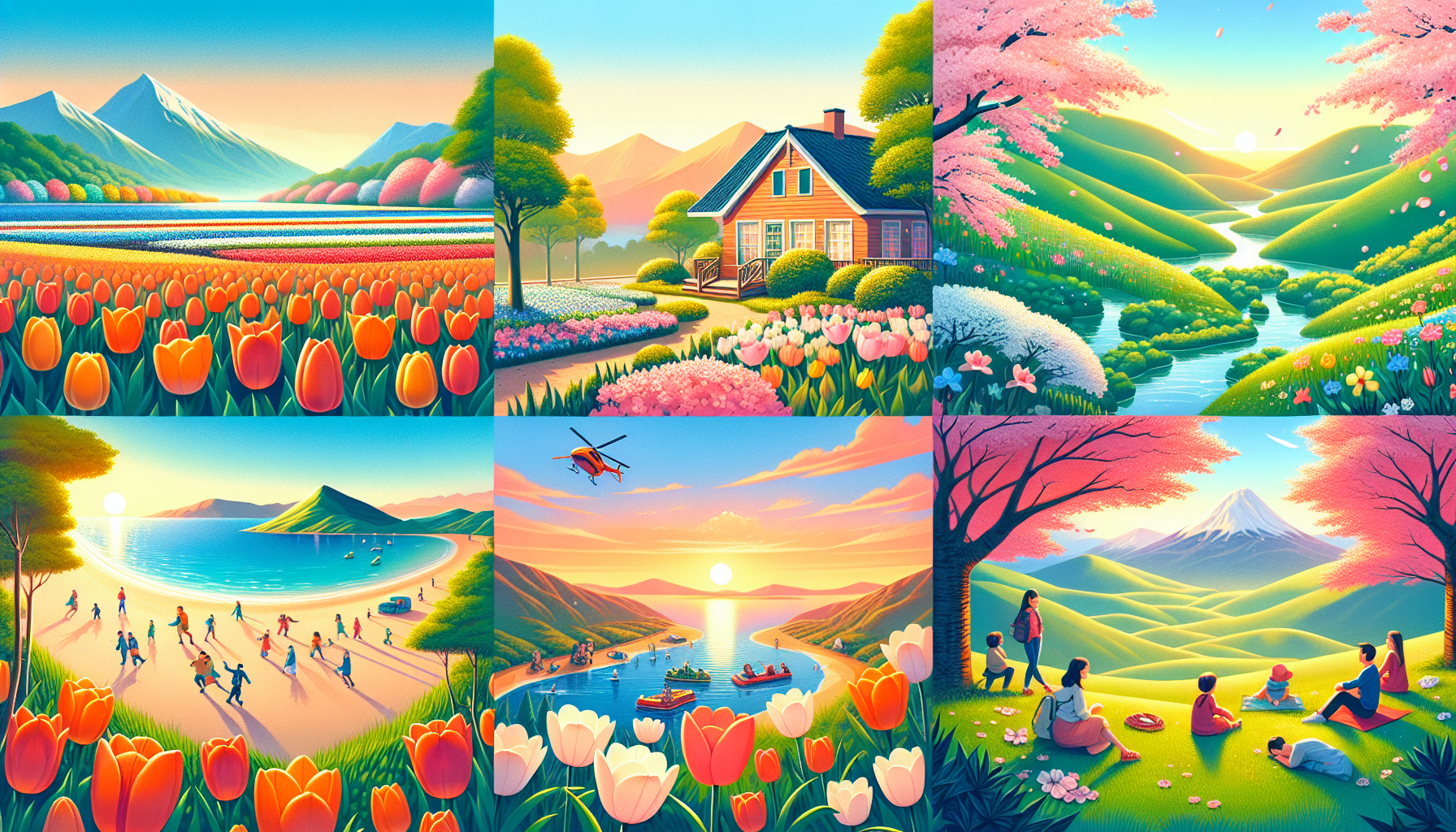 Ontdek de Lente: De Mooiste Vakantie Oorden Deze Lente